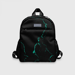 Детский рюкзак Color black turquoise