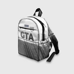 Детский рюкзак GTA - white gradient посередине, цвет: 3D-принт — фото 2
