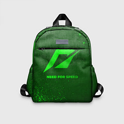 Детский рюкзак Need for Speed - green gradient