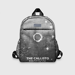 Детский рюкзак The Callisto Protocol - grey gradient по-центру