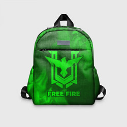 Детский рюкзак Free Fire - green gradient