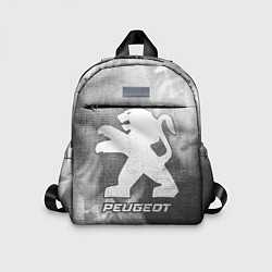 Детский рюкзак Peugeot - grey gradient, цвет: 3D-принт
