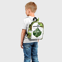 Детский рюкзак Камуфляж альпениста, цвет: 3D-принт — фото 2