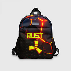 Детский рюкзак Rust hexagon краски