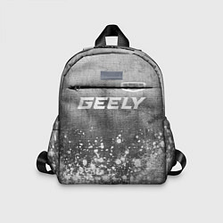 Детский рюкзак Geely - grey gradient посередине