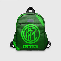 Детский рюкзак Inter - green gradient, цвет: 3D-принт
