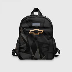 Детский рюкзак Chevrolet golden poly, цвет: 3D-принт
