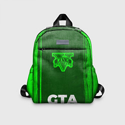 Детский рюкзак GTA - green gradient по-центру