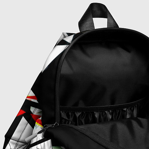 Детский рюкзак Monster energy геометрия / 3D-принт – фото 4