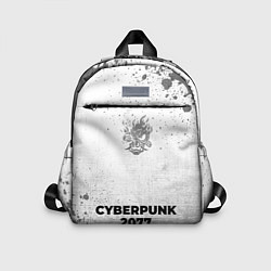 Детский рюкзак Cyberpunk 2077 - white gradient по-центру