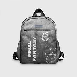 Детский рюкзак Final Fantasy - grey gradient вертикально