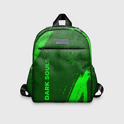 Детский рюкзак Dark Souls - green gradient вертикально