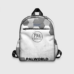 Детский рюкзак Palworld - white gradient по-центру, цвет: 3D-принт