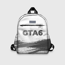 Детский рюкзак GTA6 - white gradient посередине, цвет: 3D-принт