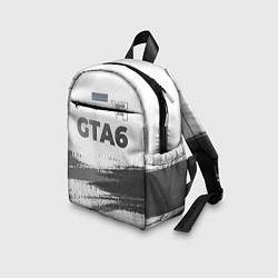Детский рюкзак GTA6 - white gradient посередине, цвет: 3D-принт — фото 2