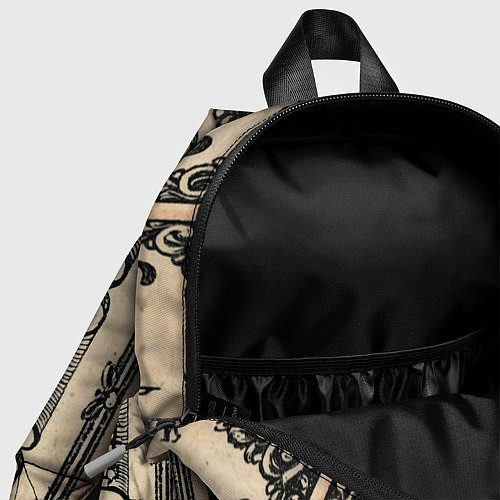 Детский рюкзак История развития звуковых носителей на марках / 3D-принт – фото 4