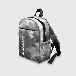 Детский рюкзак Suzuki - grey gradient вертикально, цвет: 3D-принт — фото 2