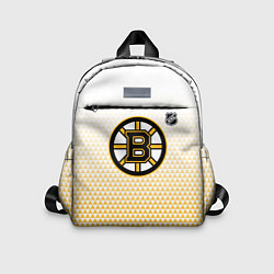 Детский рюкзак Бостон Брюинз - светлый градиент, цвет: 3D-принт