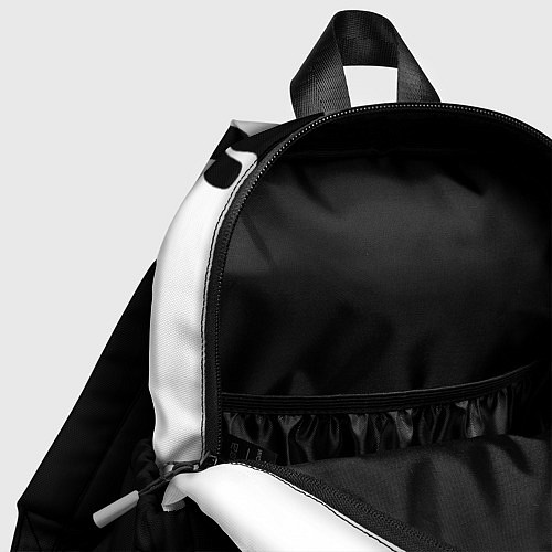 Детский рюкзак Monster energy белый огонь / 3D-принт – фото 4