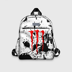 Детский рюкзак Monster energy краски, цвет: 3D-принт