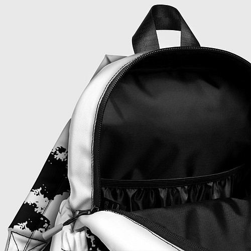 Детский рюкзак Monster energy краски белые / 3D-принт – фото 4