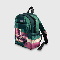 Детский рюкзак Дрифтующий спорткар, цвет: 3D-принт — фото 2