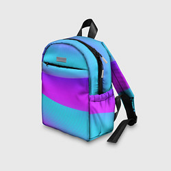Детский рюкзак Неоновый прилив, цвет: 3D-принт — фото 2