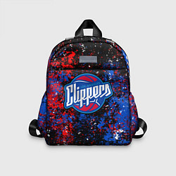 Детский рюкзак Клипперс - цветовой хаос, цвет: 3D-принт