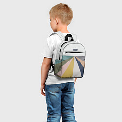 Детский рюкзак Черное солнце красная луна, цвет: 3D-принт — фото 2