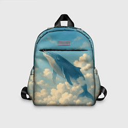 Детский рюкзак Кит в облаках