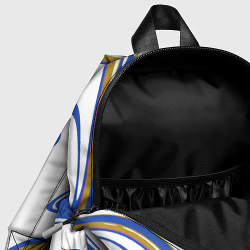 Детский рюкзак Цветные вихри / 3D-принт – фото 4