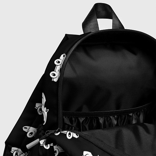 Детский рюкзак Автомобили / 3D-принт – фото 4