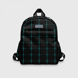 Детский рюкзак Color black blue crosses