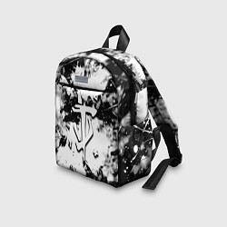 Детский рюкзак Doom краски всплеск белые, цвет: 3D-принт — фото 2