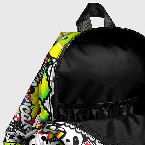 Детский рюкзак Monster energy брендовый стиль / 3D-принт – фото 4
