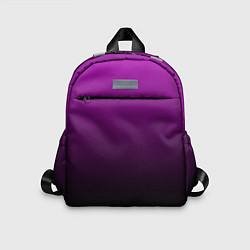 Детский рюкзак Purple gradient, цвет: 3D-принт