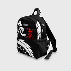 Детский рюкзак Doom dragon steel, цвет: 3D-принт — фото 2