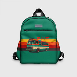 Детский рюкзак Ретро автобус ПАЗ-672, цвет: 3D-принт
