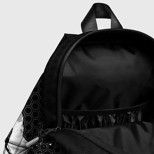 Детский рюкзак Федерация бокса России - белый затертый / 3D-принт – фото 4