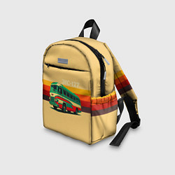 Детский рюкзак Ретро автобус ЗИС-127 поп-арт, цвет: 3D-принт — фото 2