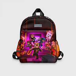 Детский рюкзак Майнкрафт в подземелье