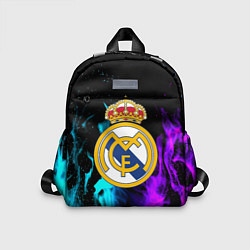 Детский рюкзак Real Madrid неоновый огонь