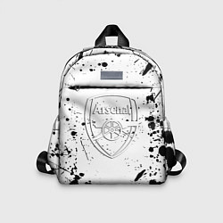 Детский рюкзак Arsenal брызги красок, цвет: 3D-принт
