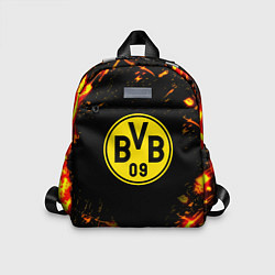 Детский рюкзак Borussia огненные краски, цвет: 3D-принт