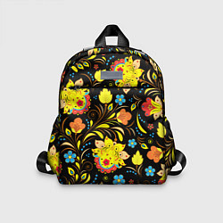 Детский рюкзак Хохлома узор, цвет: 3D-принт