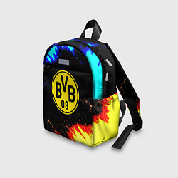 Детский рюкзак Borussia огненные и холодные краски, цвет: 3D-принт — фото 2