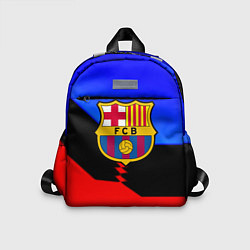 Детский рюкзак Barcelona спортивная геометрия, цвет: 3D-принт