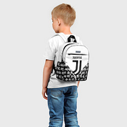 Детский рюкзак Juventus символы китайские, цвет: 3D-принт — фото 2