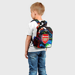 Детский рюкзак Arsenal monster, цвет: 3D-принт — фото 2