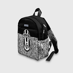Детский рюкзак Juventus отпечатки текстура, цвет: 3D-принт — фото 2